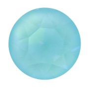 Cabochon rond Aurora A1088 8 mm - Cristal Summer Blue Delite x1