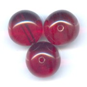 Cuentas redondas 10 mm Siam x10|raw }}