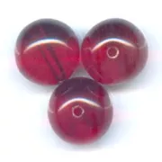 Cuentas redondas 10 mm Siam x10