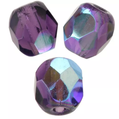 Facetadas 4 mm Tanzanite AB x50