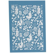 Silk Screen Moiko para arcilla polimérica 74x105 mm - Siluetas patrón 19.43 x1|raw }}
