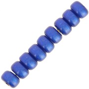 Heishi Super Polaris rondelle cuentas 6x4 mm - Azul Real x10|raw }}