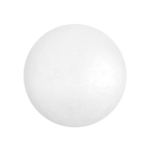 Cabujón redondo de vidrio de Puca® 18 mm - Snow Flake x1
