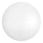 Cabujón redondo de vidrio de Puca® 25 mm - Snow Flake x1