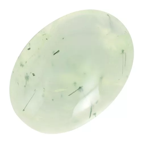 Cabujón ovalado 14x10 mm - Prehnita x1