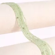 Cuenta redonda 2 mm gema - Prehnite x40cm