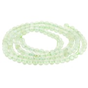 Cuenta redonda 3 mm gema - Prehnite x39cm|raw }}