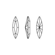 Navette PureCrystal 11x3 mm Jet