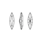 Navette PureCrystal 11x3 mm Jet