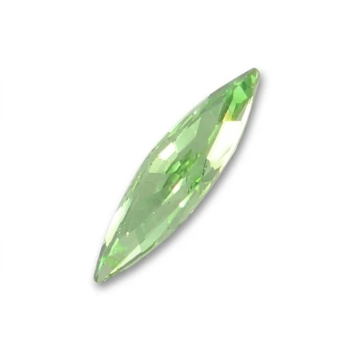Navette PureCrystal 11x3 mm Peridot