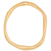 Colgante oval irregular 47x41,5 mm - Dorado con oro fino x1|raw }}