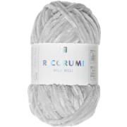 Ovillo Ricorumi Nilli Nilli de Rico Design para Amigurumi - Plata 025 x25g