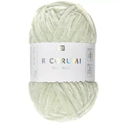 Ovillo Ricorumi Nilli Nilli de Rico Design para Amigurumi - Menta 018 x25g