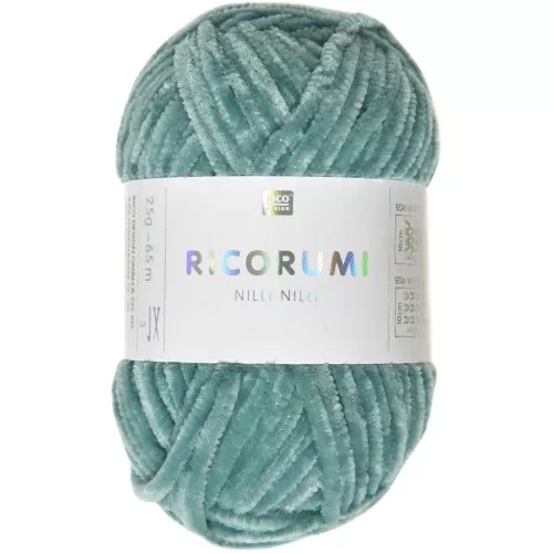 Ovillo Ricorumi Nilli Nilli de Rico Design para Amigurumi - Turquesa 017 x25g