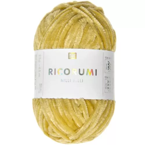 Ovillo Ricorumi Nilli Nilli por Rico Design para Amigurumi - Mostaza 004 x25g