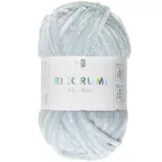 Laine chenille Ricorumi Nilli Nilli par Rico Design - migurumi Bleu clair 014 x25g