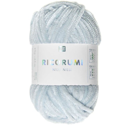 Ovillo Ricorumi Nilli Nilli de Rico Design para Amigurumi Azul claro 014 x25g