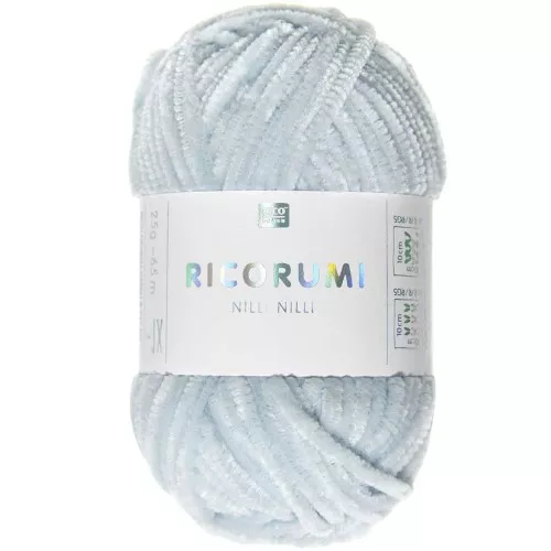 Ovillo Ricorumi Nilli Nilli de Rico Design para Amigurumi Azul claro 014 x25g