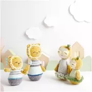 Ovillo Ricorumi Nilli Nilli de Rico Design para Amigurumi - Amarillo 003 x25g