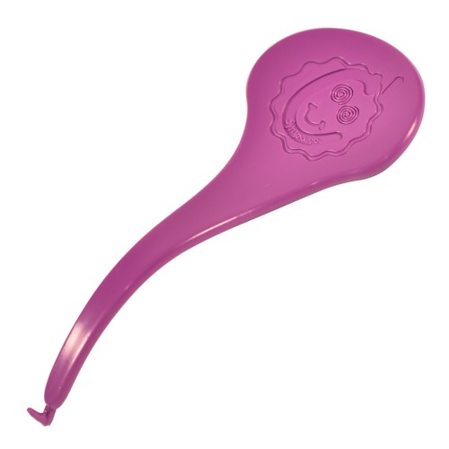 Gancho de plástico para pulsera 93x38 mm - Made in France - Morado x1