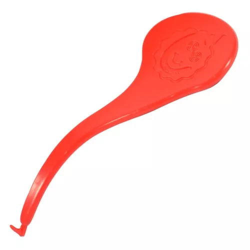 Gancho de plástico para pulsera 93x38 mm - Made in France - Rojo x1