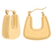 Pinzas trapezoidales planas de 24 mm - Acero inoxidable 316L dorado x2|raw }}