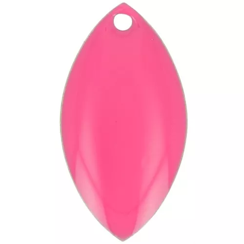 Lanzaderas de metal y resina epoxi 19x10 mm - Rosa fluorescente x8