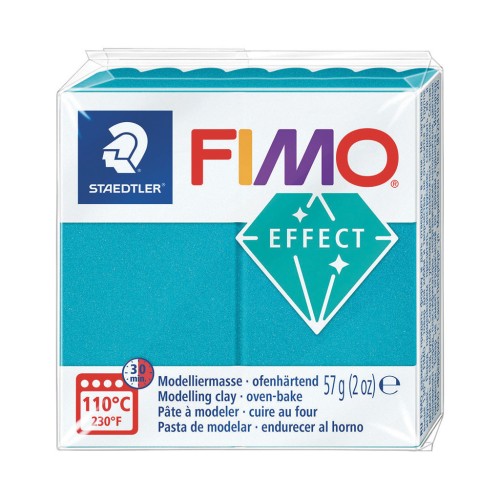 Pasta Efecto Fimo 57gr - Turquesa metalizado (n°036)