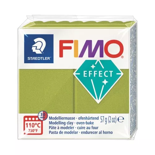 Pasta Efecto Fimo 57gr - Verde metalizado (n°051)