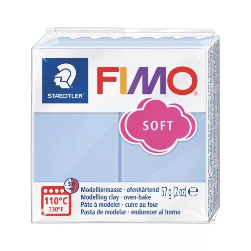 Fimo Soft 57gr - Azul serenidad (n°T31)