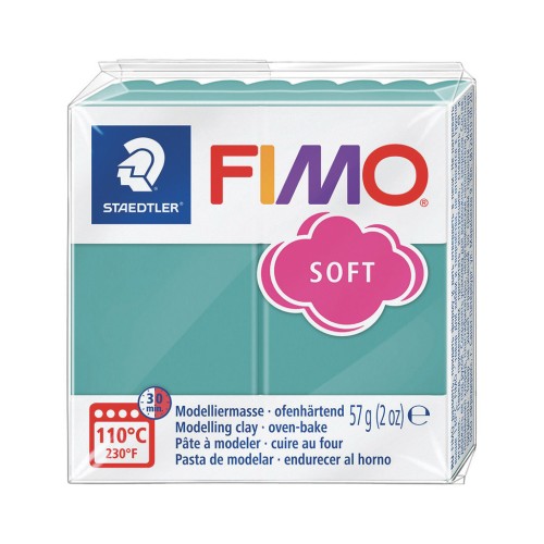 Fimo Soft 57gr - Vague marine (n°T36)