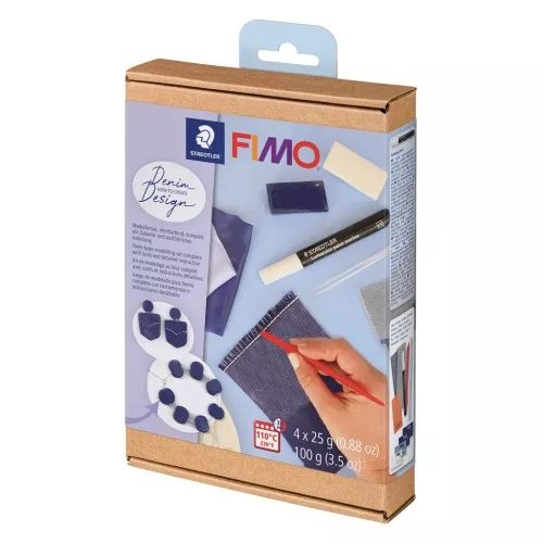 Kit de modelado Fimo Soft - Efecto tejano