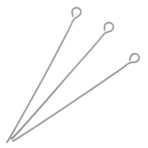 Clavos de cabeza redonda 50x0,7 mm - acero inoxidable 304 x10