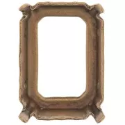 Engaste Rectangular 4610 et 4627 18x13 mm bronce