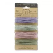 Surtido hilo de cáñamo 1,10mm Vintage 4 x9,1m