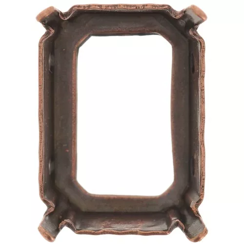 Engaste Rectangular 4610 et 4627 18x13 mm cobrizo