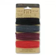 Surtido de hilo de cáñamo 1,10mm Autumn Nights 4 x 9,1m