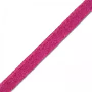 Cordón de Antelina 3x1.3 mm Rosa con lentejuelas x 2.8 m