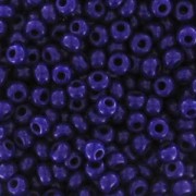 Cuentas de Rocalla Preciosa 11/0 de 2 mm - Cobalto opaco x 20 g