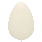 Cuenta de resina opaca pera 31x22 mm - Crudo x1|raw }}