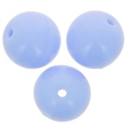 Cuentas de cristal checo redondas 8 mm - Azul claro opaco x20|raw }}