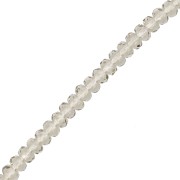 Cuentas facetadas redondas 4x2,5 mm - Black Diamond x12.5cm|raw }}