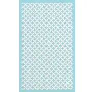 Serigrafía para arcilla polimérica 80x140 mm - Tejido de mimbre x1