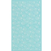 Serigrafía para arcilla polimérica 80x140 mm - Dibujo de conchas 1 x1