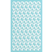 Serigrafía para arcilla polimérica 80x140 mm - Motivo ondulado x1|raw }}