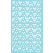 Serigrafía para arcilla polimérica 80x140 mm - Triángulos x1|raw }}