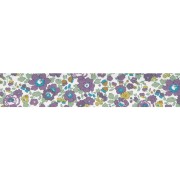 Cinta cortada al bies Liberty Betsy Granit x1m|raw }}