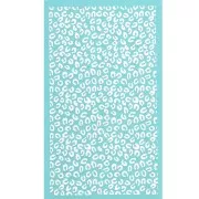 Serigrafía para arcilla polimérica 80x140 mm - Diseño leopardo x1