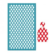 Serigrafía para arcilla polimérica 80x140 mm - Motivo oriental x1