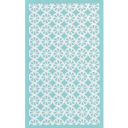 Serigrafía para arcilla polimérica 80x140 mm - Motivo media naranja x1